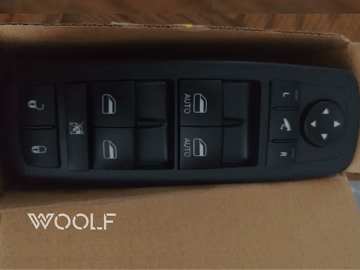 Блок кнопок склопідйомника Jeep Grand Cherokee 2014-2016, Черный