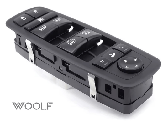Блок кнопок склопідйомника Jeep Grand Cherokee 2014-2016, Черный