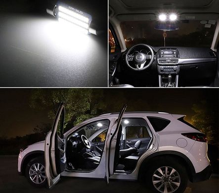 Світлодіодні лампи салону Mazda 6 Sedan GJ GL (13-18 р.в.)