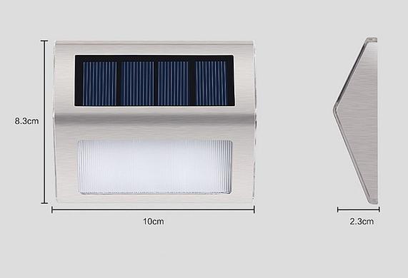 Компактный садовый светильник на солнечных батареях