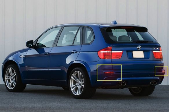 Стоп-сигналы на BMW E70 дымчатые (06-10 г.в.)