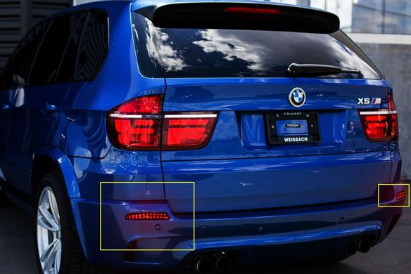 Стоп-сигналы на BMW E70 дымчатые (06-10 г.в.)