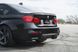 Спойлер BMW F30 стиль M3 чорний глянсовий (ABS-пластик)