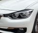 Накладки на фари (віЇ) BMW F30 під фарбування ABS-пластик