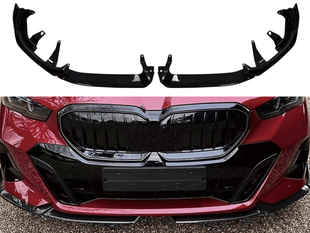Накладка передня BMW 5 G60 / G68 (2024-... р.в.) чорний глянець