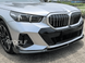 Накладка передня BMW 5 G60 / G68 (2024-... р.в.) чорний глянець