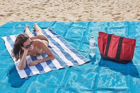 Пляжный коврик "отдых без песка и влаги"