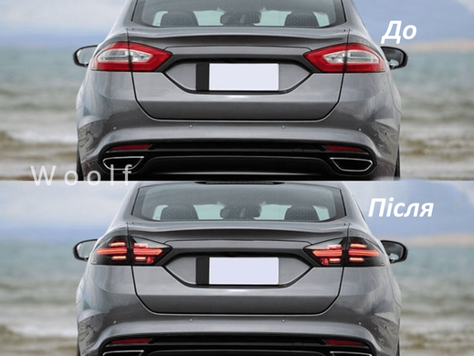 Оптика задня, ліхтарі на Ford Fusion / Mondeo MK5