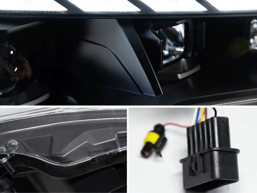 Оптика передняя, фары на Mitsubishi Lancer
