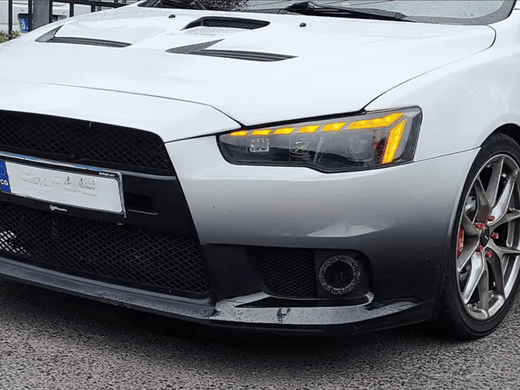 Оптика передняя, фары на Mitsubishi Lancer
