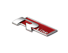 Эмблема на решетку радиатора Rline для Volkswagen