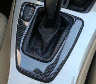 Накладка панелі перемикання передач BMW E90 / E92 / E93 карбон