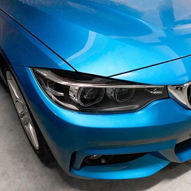 Накладки на фари, вії BMW 4 F32 / F33 / F36 под покраску ABS-пластик
