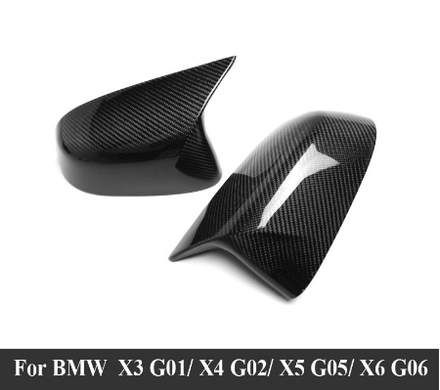 Накладки на зеркала BMW X3 G01, X4 G02, X5 G05, X6 G06