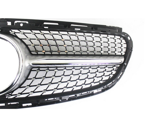 Решетка радиатора на MERCEDES W212 в стиле Diamond хром (14-16 г.в.)
