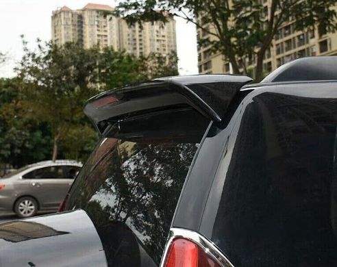 Спойлер Тойота Прадо 120 черный глянцевый ABS-пластик