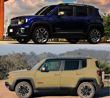 Світлодіодний покажчик повороту Jeep Renegade димчасті