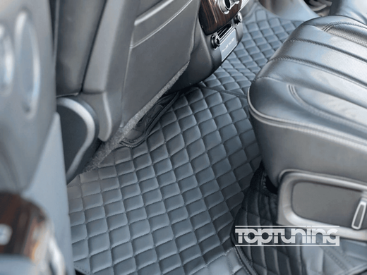 Коврики салона BMW 5 G60 (2023-...) с высокими бортами