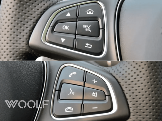 Комплект кнопок для керма Mercedes W205 W253