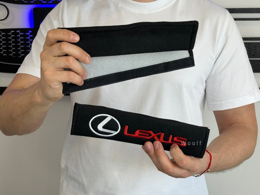 Накладки (чехлы) для ремня безопасности Lexus