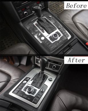 Комплект накладок передней панели салона для Audi Q7 (10-15 г.в.)