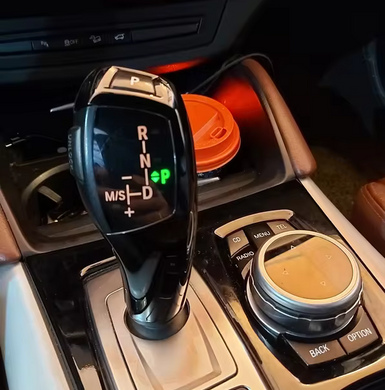 Накладка на ручку КПП BMW X5 E70 / X6 E71 черная