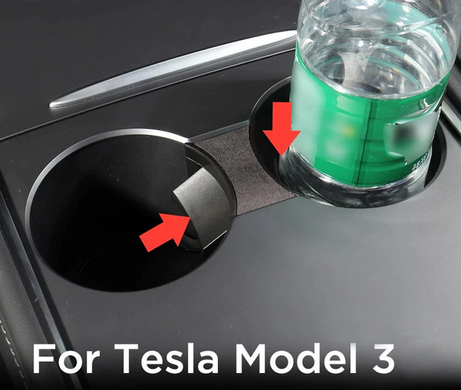Фиксатор стаканов центральной консоли Tesla Model 3 (2017-...)