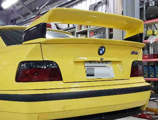 Спойлер багажника BMW E36 coupe стиль M3 (4 частини)