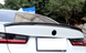 Спойлер багажника BMW G20 стиль М3 в кольорі карбон