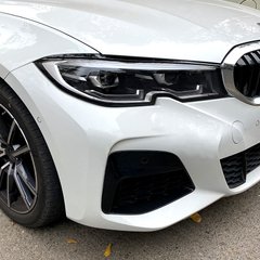 Реснички на BMW 3 G20 G28 под покраску ABS-пластик