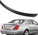 Спойлер Mercedes W221 черный глянцевый ABS-пластик