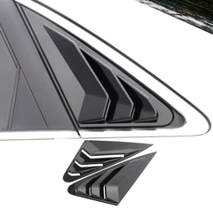 Накладки (зябра) на вікна задніх дверей Audi A6 C7 (11-14 р.в.)