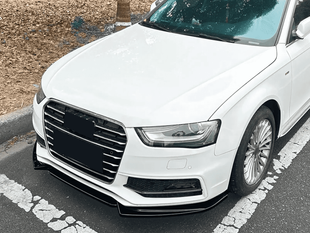 Накладка переднего бампера Audi A4 B8 (12-15 г.в.)