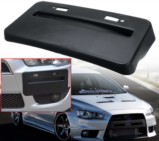 Подіум для номерного знака Mitsubishi Lancer X (07-17 р.в.)