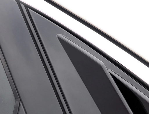 Накладки (зябра) на вікна задніх дверей Audi A6 C7 (11-14 р.в.)