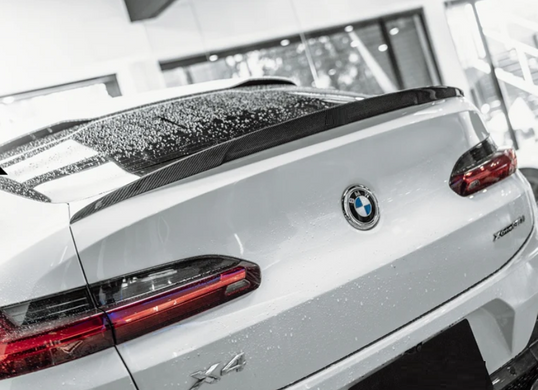 Спойлер на BMW X4 G02 карбон стиль M-Performance