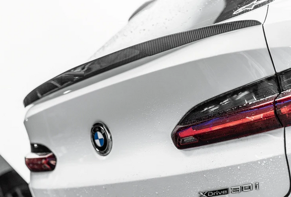 Спойлер на BMW X4 G02 карбон стиль M-Performance