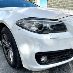 Реснички (бровки) BMW 5 F10 под покраску ABS-пластик (14-17 г.в.)