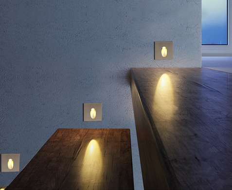 Компактний світлодіодний світильник для двору прямокутної форми