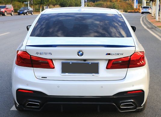 Спойлер BMW G30 стиль Performance чорний глянсовий ABS-пластик