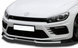Накладки на фары, реснички Volkswagen Scirocco III черный глянец (2008-2013)
