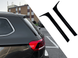 Боковые спойлера на заднее стекло VW Passat B8 B8.5 (2015-2023) черный глянец