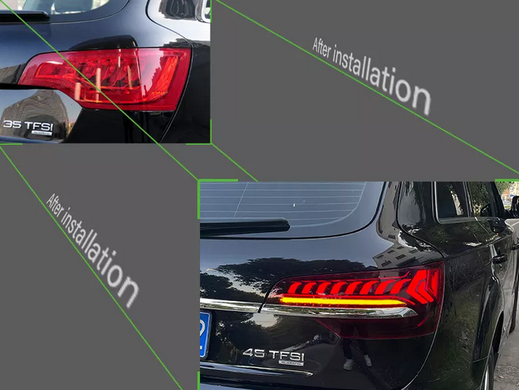 Оптика задня, ліхтарі Audi Q7 Full LED (06-15 р.в.)