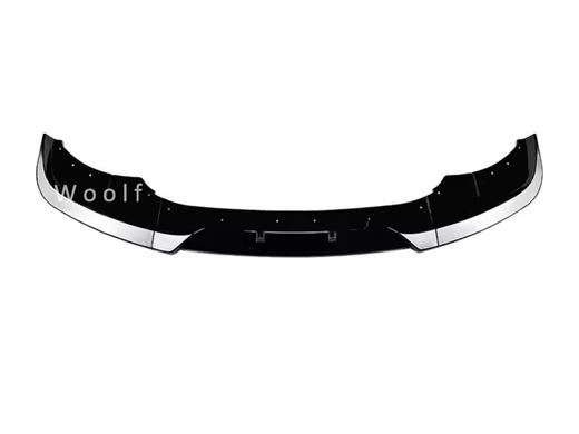 Диффузор переднего бампера БМВ F10/F11 рестайл (ABS-пластик)