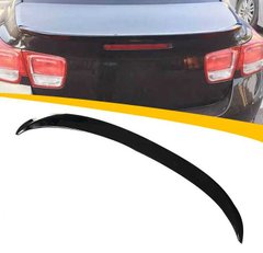 Спойлер Chevrolet Malibu черный глянцевый ABS-пластик (11-16 г.в.)