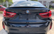 Спойлер на BMW X6 F16 M-Performance черный глянцевый (ABS-пластик)