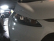 Накладки на фари, вії Ford Fiesta MK6 чорні глянсові ABS-пластик (2008-2012)