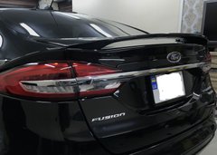 Спойлер багажника Ford Fusion / Mondeo MK5 черный глянец