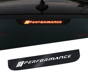 Наклейка на центральний стоп сигнал BMW F10 F18 F01 F02 F03 F04 Performance