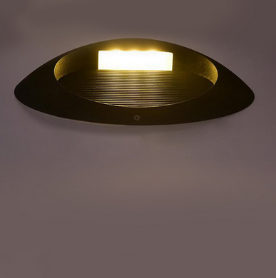 Компактный светодиодный светильник для двора продолговатой формы
